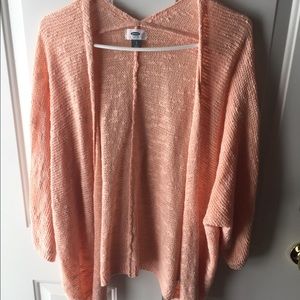 Peach cardigan